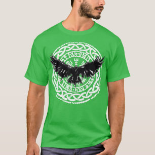 T-shirt Viking Vikings Norse nordique Scandinave Raven Veg