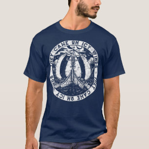 T-shirt Viking Vikings Scandinavie Navire nordique scandin