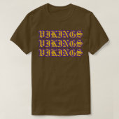 T-shirt Vikings 57 (Design devant)