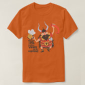 T-shirt Vikings étouffés (Design devant)