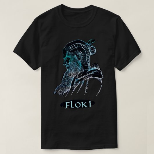 T-shirt vikings-floki (Design devant)