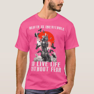 T-shirt Vikings La Mort Est Inévitable Donc Vivre Sans F