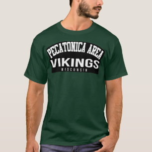 T-shirt Vikings lycéens de Pecatonica