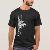 T-shirt Vikings Ravens Wolf Odins Vikings Style Norse Myth (Devant)