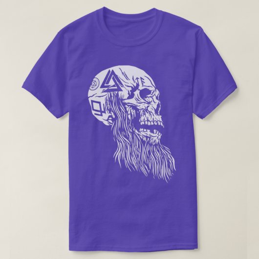 T-shirt Vikings Skull 3 (Design devant)