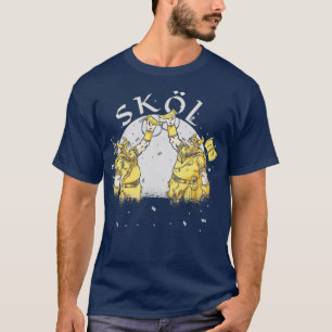 T-shirt Vikings Viking Cheer Nordique Norse Norse Northmen