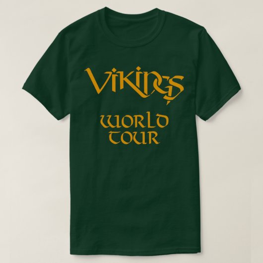 T-shirt Vikings World Tour (Design devant)