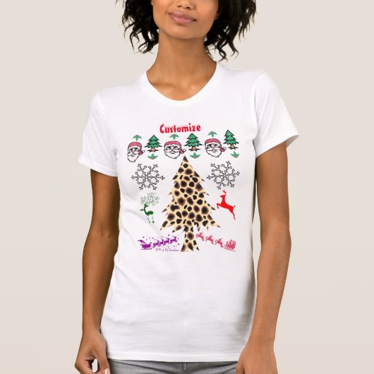 T-shirt Vilain Noël Random Mishmash Thunder_Cove (Devant)