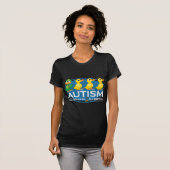 T-shirt Vilain petit canard d'autisme (Devant entier)
