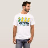 T-shirt Vilain petit canard d'autisme (Devant entier)
