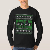 T-shirt Vilain pull de Noël Joyeux (Devant)