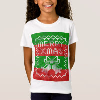 Vilain pull motif sonnettes Joyeux fils Xmas