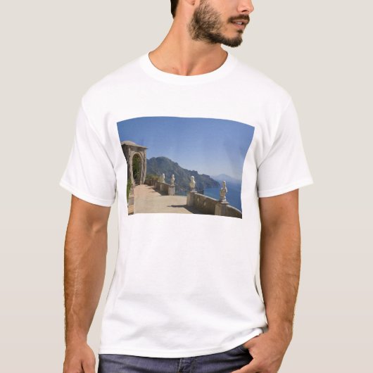 T-shirt Villa Cimbrone, Ravello, Campanie, Italie (Devant)