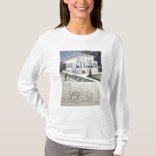 T-shirt Villa Wagner, Vienne (Devant)