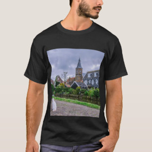 T-shirt Village de pêcheurs traditionnel Marken à Pays-Bas