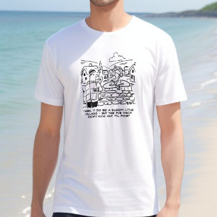 T-shirt Village endormi à cause de la discothèque du pub t