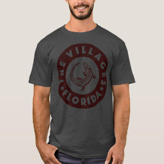T-shirt Villages Florida Circle Brown