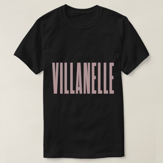 T-shirt Villanelle Killing Eve (Design devant)
