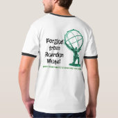 T-shirt Ville CrossFit de moteur (Dos)