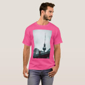T-shirt Ville de Berlin. Alexanderplatz (Devant entier)