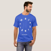 T-shirt Ville de Birmingham (Devant entier)