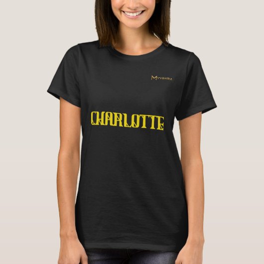T-shirt Ville de Charlotte (Devant)