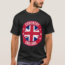 T-Shirt Ville de Coventry, Angleterre | Voyage & V