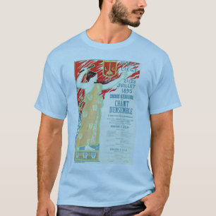 T-shirt Ville de cru de concours de chant de Liège
