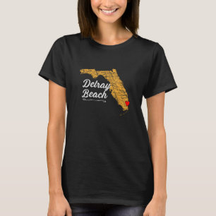 T-shirt Ville de DELRAY BEACH - FLORIDA Vacation Souvenir
