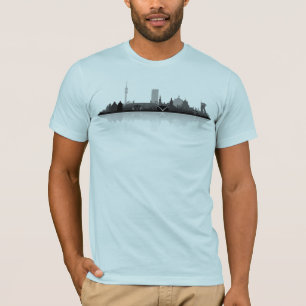 T-shirt Ville de Dortmund Skyline tee-shirt