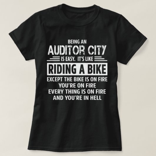 T-shirt Ville de l'auditeur (Design devant)
