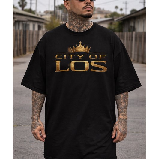 T-shirt Ville de Los King