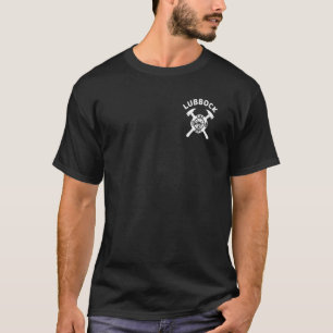 T-shirt Ville De Lubbock Fire Department Texas Firefighter