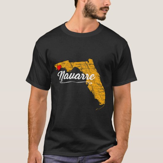 T-shirt Ville de NAVARRE FLORIDE Merch Souvenir graphique (Devant)