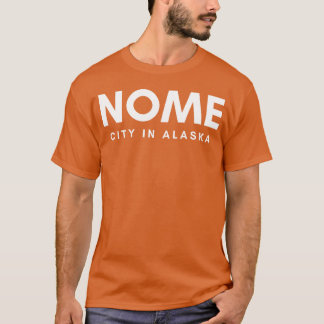 T-shirt Ville de Nome Alaska