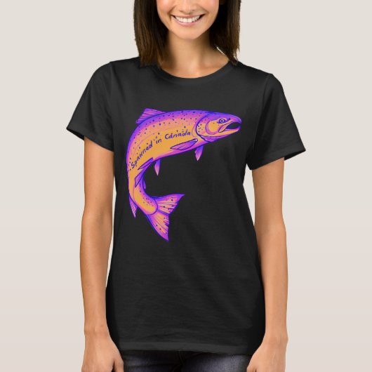 T-shirt Ville de pêche (Devant)
