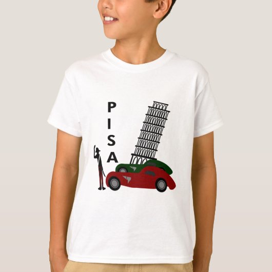 T-shirt Ville de Pise (Devant)