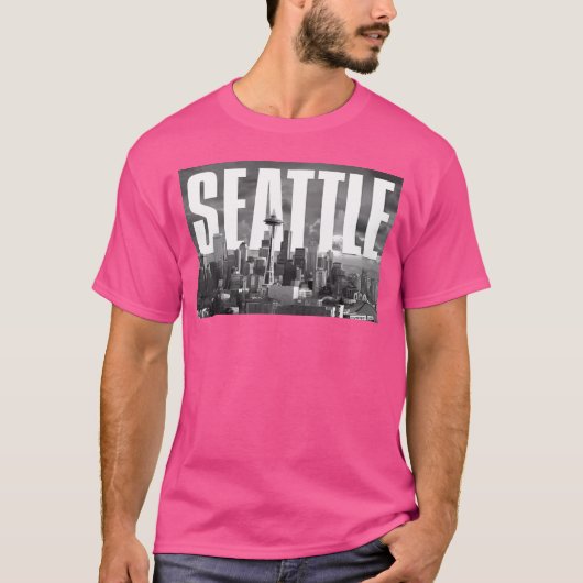 T-shirt Ville de Seattle (Devant)