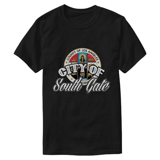 T-shirt Ville de South Gate