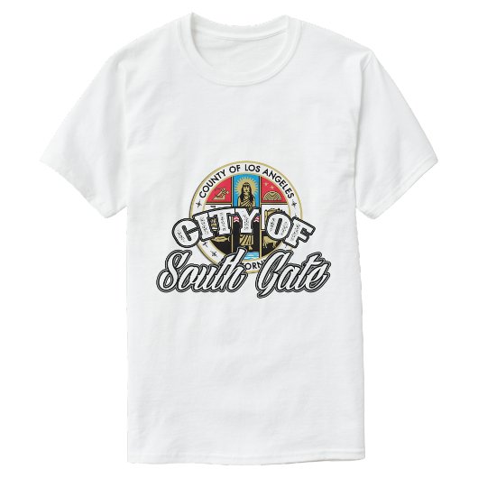 T-shirt Ville de South Gate