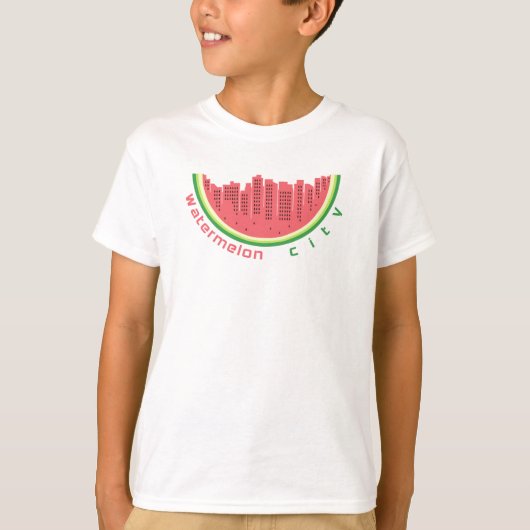 T-shirt Ville de Watermelon (Devant)