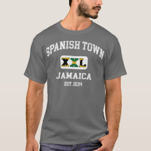 T-shirt Ville d'Espagne Jamaïque XXL Design sportif 1