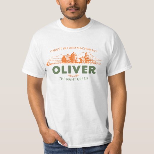 T-shirt Ville d'Oliver (Devant)