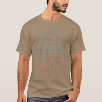 T-shirt Ville drôle