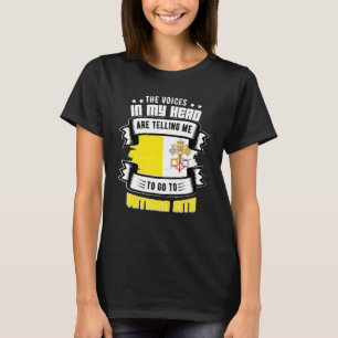 T-shirt Ville Du Vatican dans ma tête
