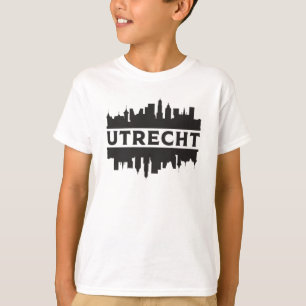 T-shirt Ville d'Utrecht Ville Skyline Voyage drôle Cadeau