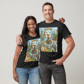 T-shirt Ville future (Unisexe)