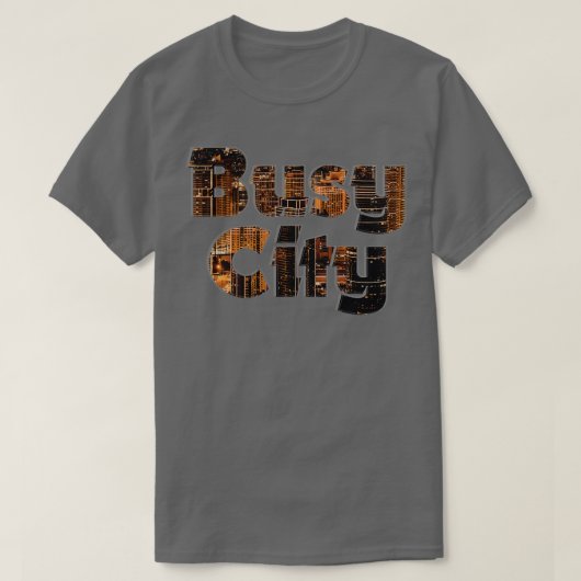 T-shirt Ville occupée (Design devant)