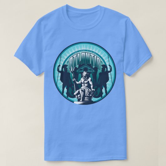 T-shirt Ville perdue d'Atlantis (Design devant)