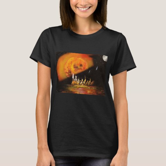 T-shirt Ville planétaire (Devant)